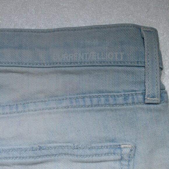 Current Elliott The Stiletto Jeans Womens 29 Light Blue Distressed Skinny UU01X - Picture 4 of 7